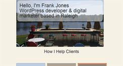 Desktop Screenshot of frankcjones.com